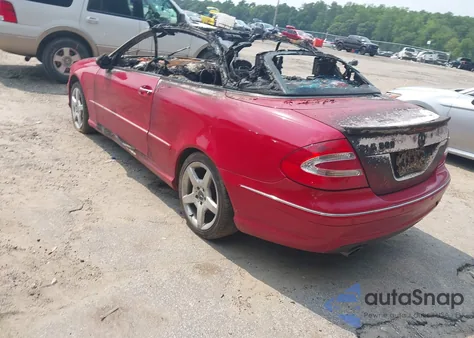 2005 Mercedes-Benz Clk 500 from USA, damaged, VIN WDBTK75J85F161393